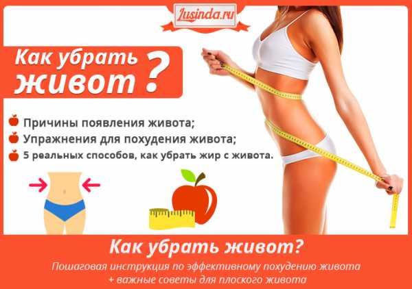 Убираем жир с живота